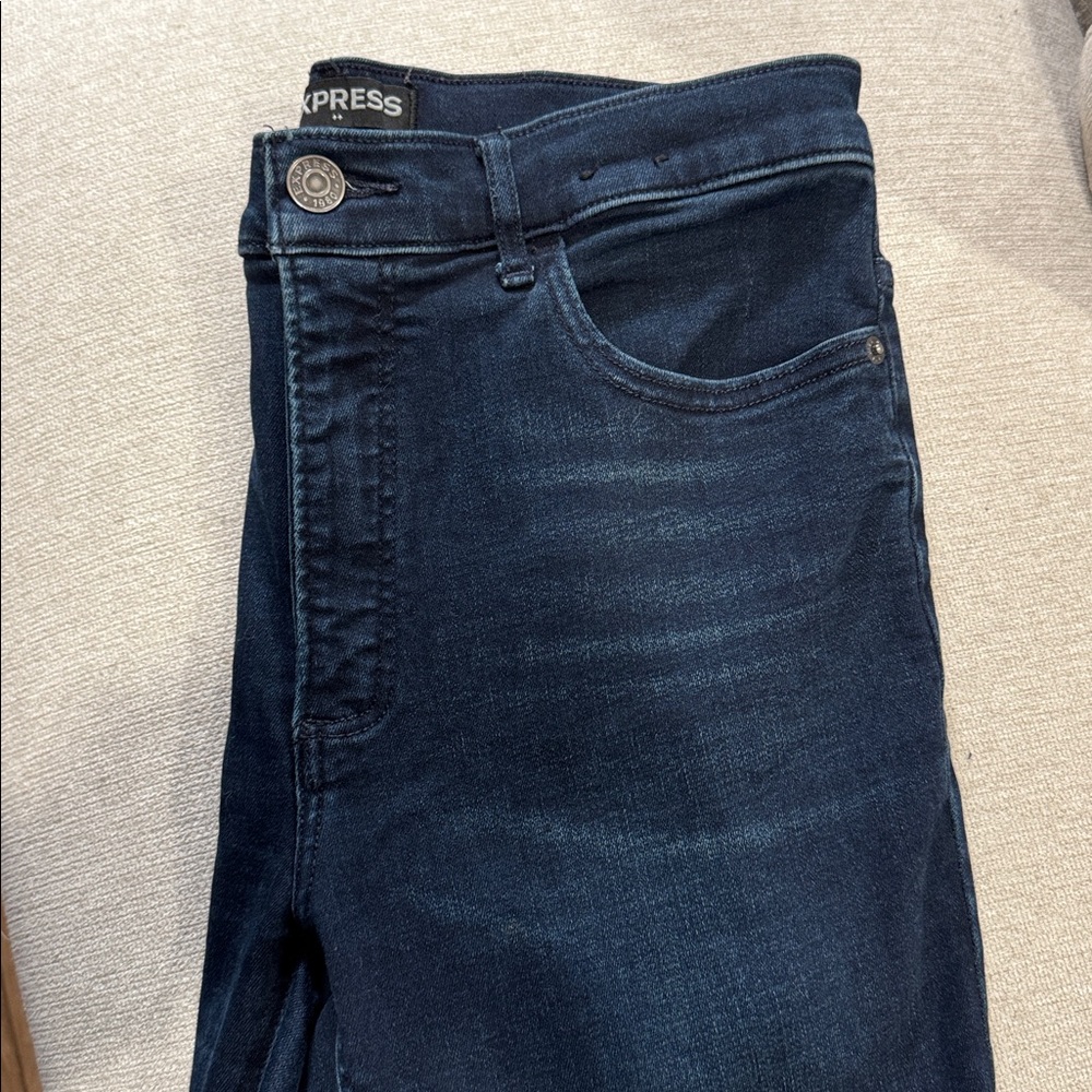 Express denim perfect high rise legging jeans